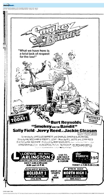 Burt Reynolds--Number Four Box Office Star (1977)