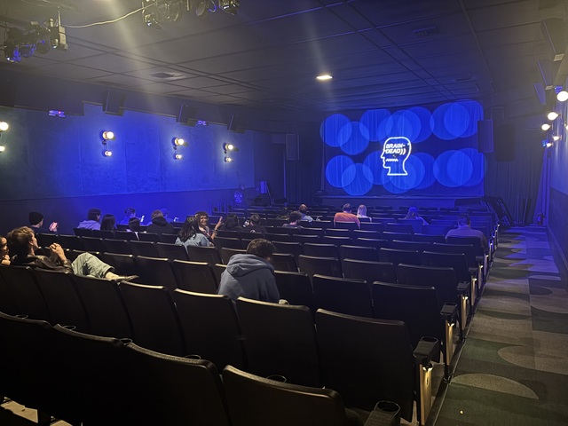 Brain Dead Studios Theater Facing Screen