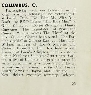 New Manager  of New Theater (1966)