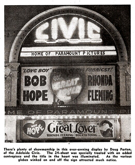 State Theatre 27 Hindley Street, Adelaide, SA  - 1950