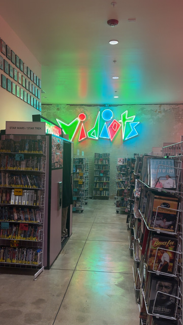 Vidiots Rental Store