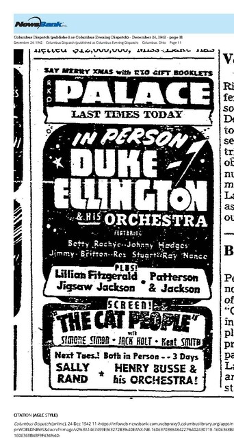 Classic Horror: Produced by Val Lewton (1942) Plus Stage Show