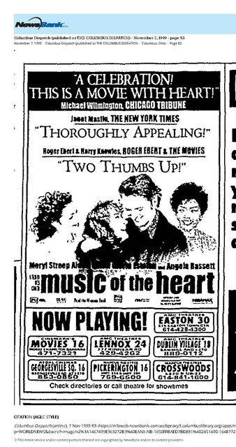 Blacks in Cinema (1999)