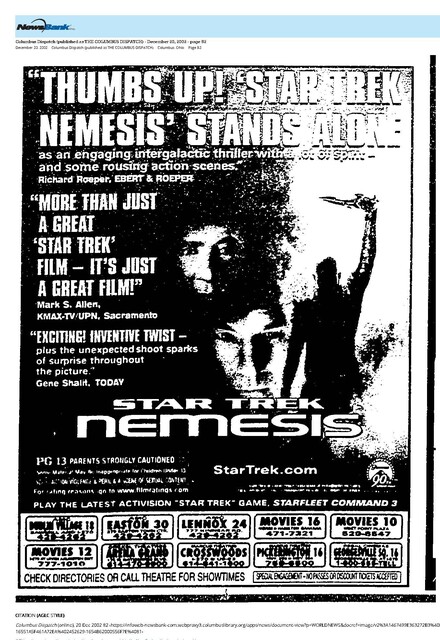 The Great Movie Franchises: Star Trek (2002)