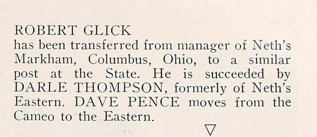 Managerial Change (1940)