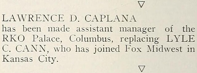 Managerial Change (1939)