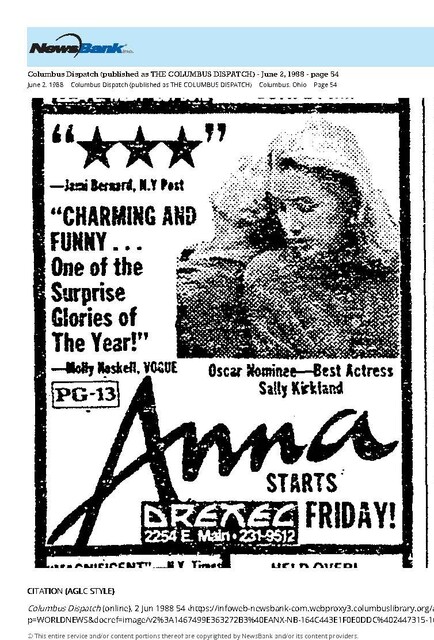 Sally Kirkland, R. I. P. (1941 - 2025)