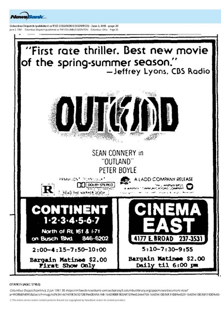 Sean Connery, RIP (1930 - 2020)