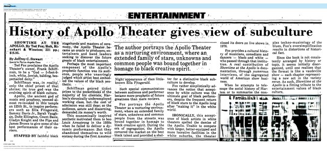 History of the Apollo (1983)