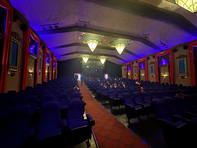 Vista Theatre Facing The Seats