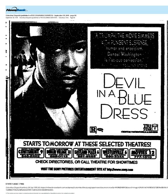 Blacks in Cinema (1995)