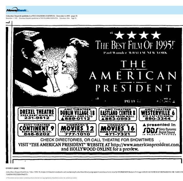 Michael Douglas--Number Ten (tie) Box Office Star (1995)