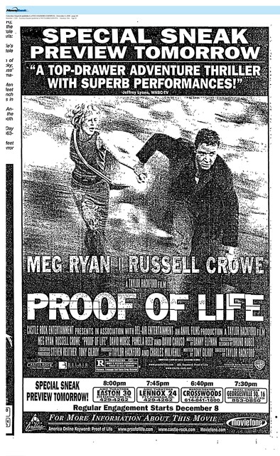 Russell Crowe--Number Five Box Office Star (2000)/His 1st Year on the List