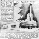 1938 rendering and 1946 sound upgrade article credit Don Gutz.