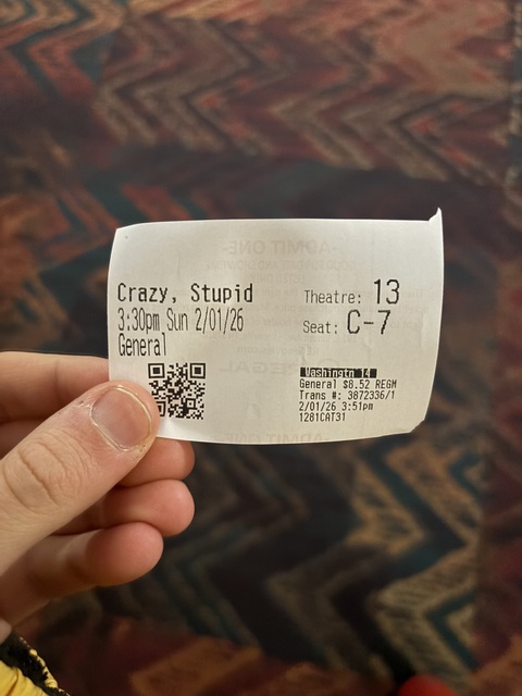 United Artists Washington Township 14 Ticket Stub