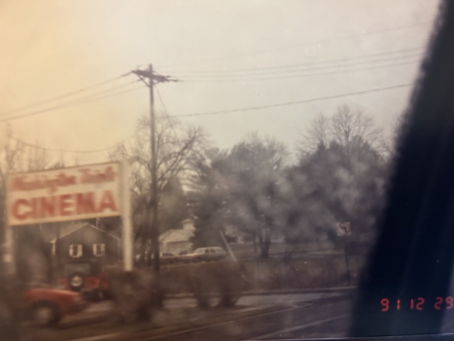 Washington Triple Cinema Sign 