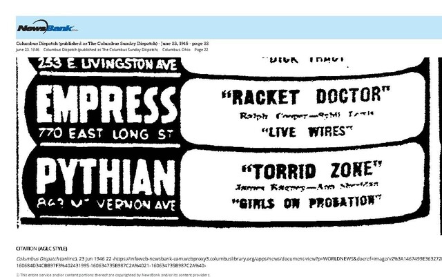 African American Theaters (1946)