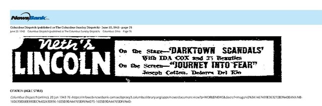 African American Theater (1943)