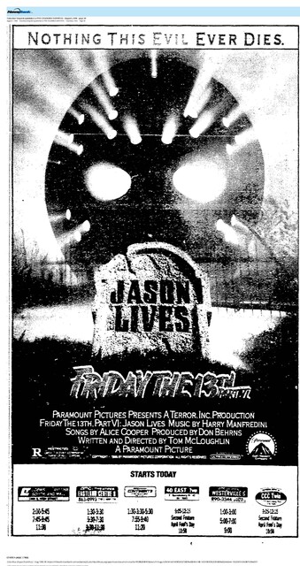 East Main Corridor/The Great Movie Franchises: Friday the 13th (1986)