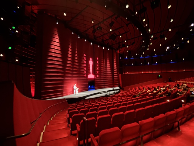 Academy Museum of Motion Pictures Theater Facing Screen