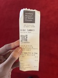 Academy Museum of Motion Pictures Theater Ticket Stub