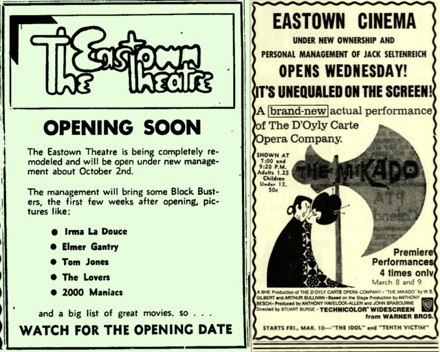 Eastown Capri Theatre