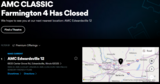 ["AMC Classic Farmington 4"]