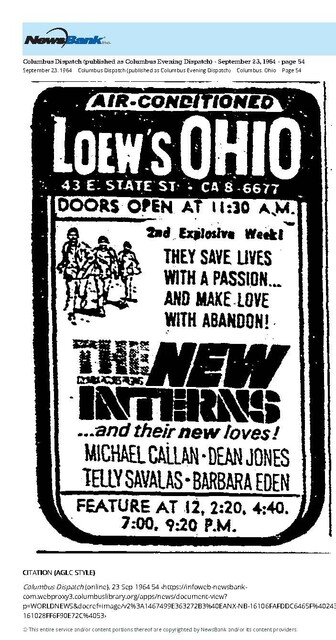 Michael Callan, RIP (1935 - 2022)