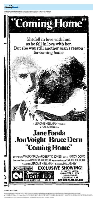 Jane Fonda--Number Eight Box Office Star (1978)/Her 1st Time on the List