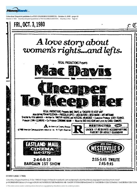 Mac Davis, R.I.P. (1942 - 2020)