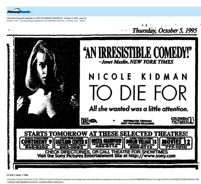The Great Directors: Gus Van Sant (1995)