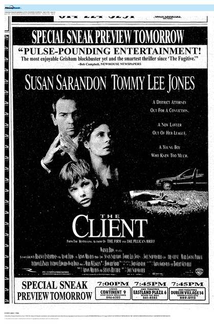 Tommy Lee Jones--Number Ten Box Office Star (1994)/His 1st Time on the List