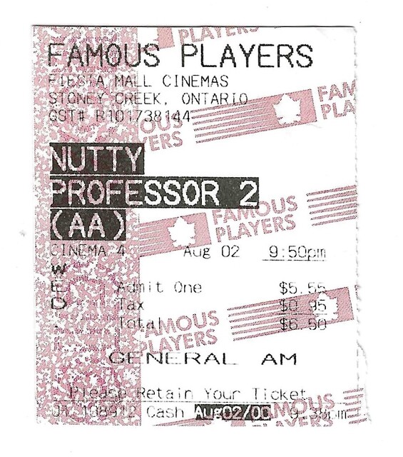Nutty Professor 2: The Klumps - August 2, 2000