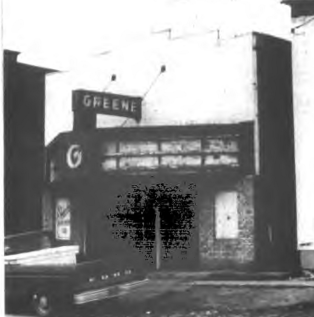 Greene theatre abandoned in 1977