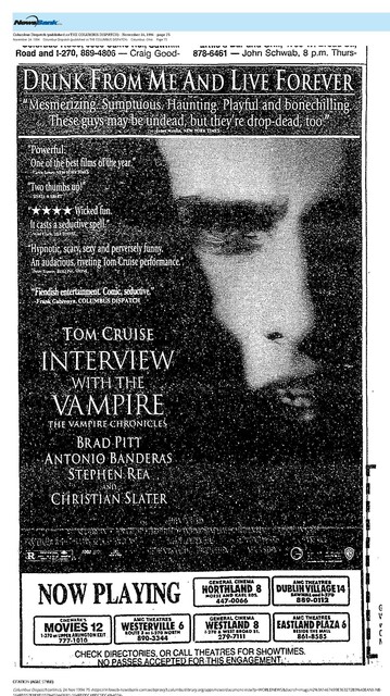 Tom Cruise--Number Four Box Office Star (1994)