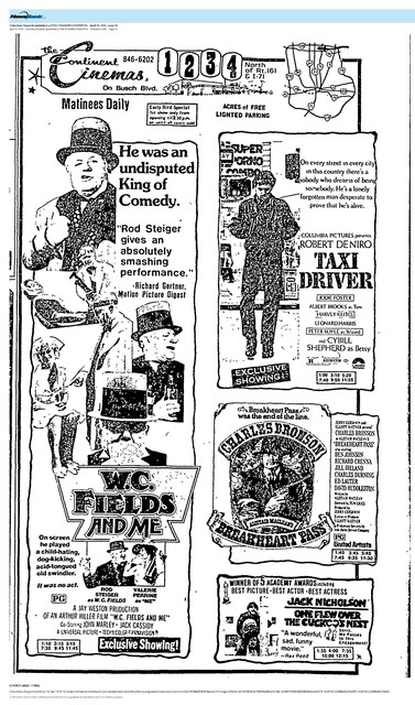 Jack Nicholson--Number Two Box Office Star (1976)