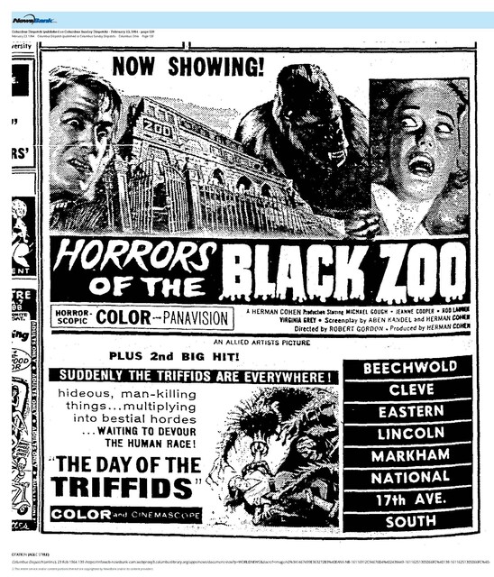 East Main Corridor (1964)/Also Nearby at the Lincoln Theatre