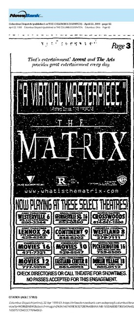 The Great Directors: Lana & Lilly Wachowski (1999)