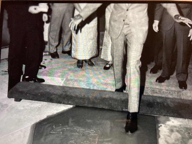 Sidney Poitier Cement Print Ceremony (June 23, 1967)