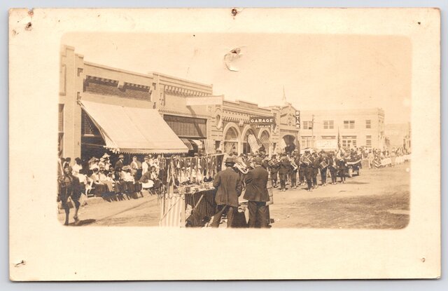 Star Theatre As Seen During Parade, c1916