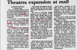 ["Article about the theatre's expansion & Rocky Horror Picture Show "]