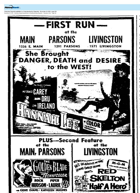 Suburban First Run (1953) - Fred Rowlands Circuit