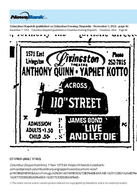 Yaphet Kotto Double Feature, R.I.P. (1939 - 2021)