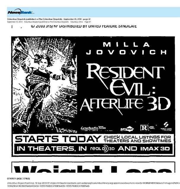 The Great Movie Franchises: Resident Evil (2010)