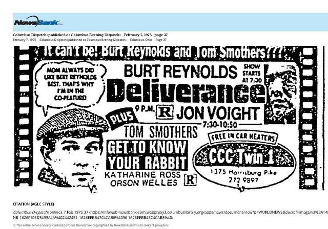 Burt Reynolds--Number Seven Box Office Star (1975)