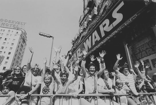 Star Wars at Chinese Theatre 1977