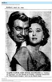 Clark Gable--Number Ten Box Office Star (1955)/His last year on the list
