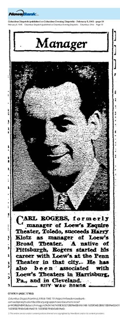 Managerial Change (1945)