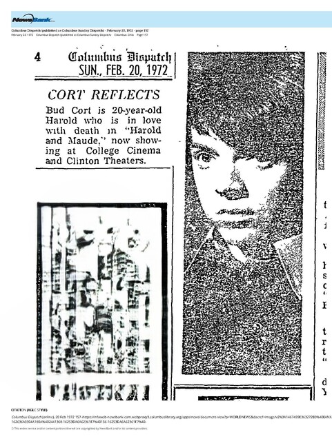 Bud Cort, R. I. P. (1948 - 2026)