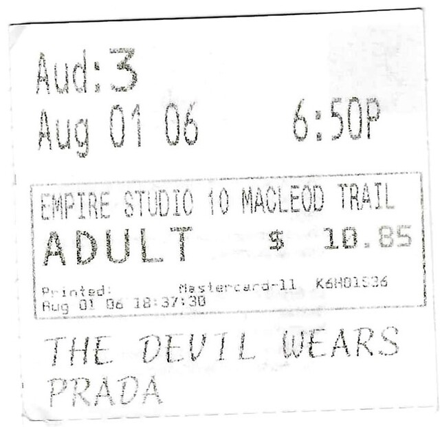 The Devil Wears Prada -  August 1, 2006